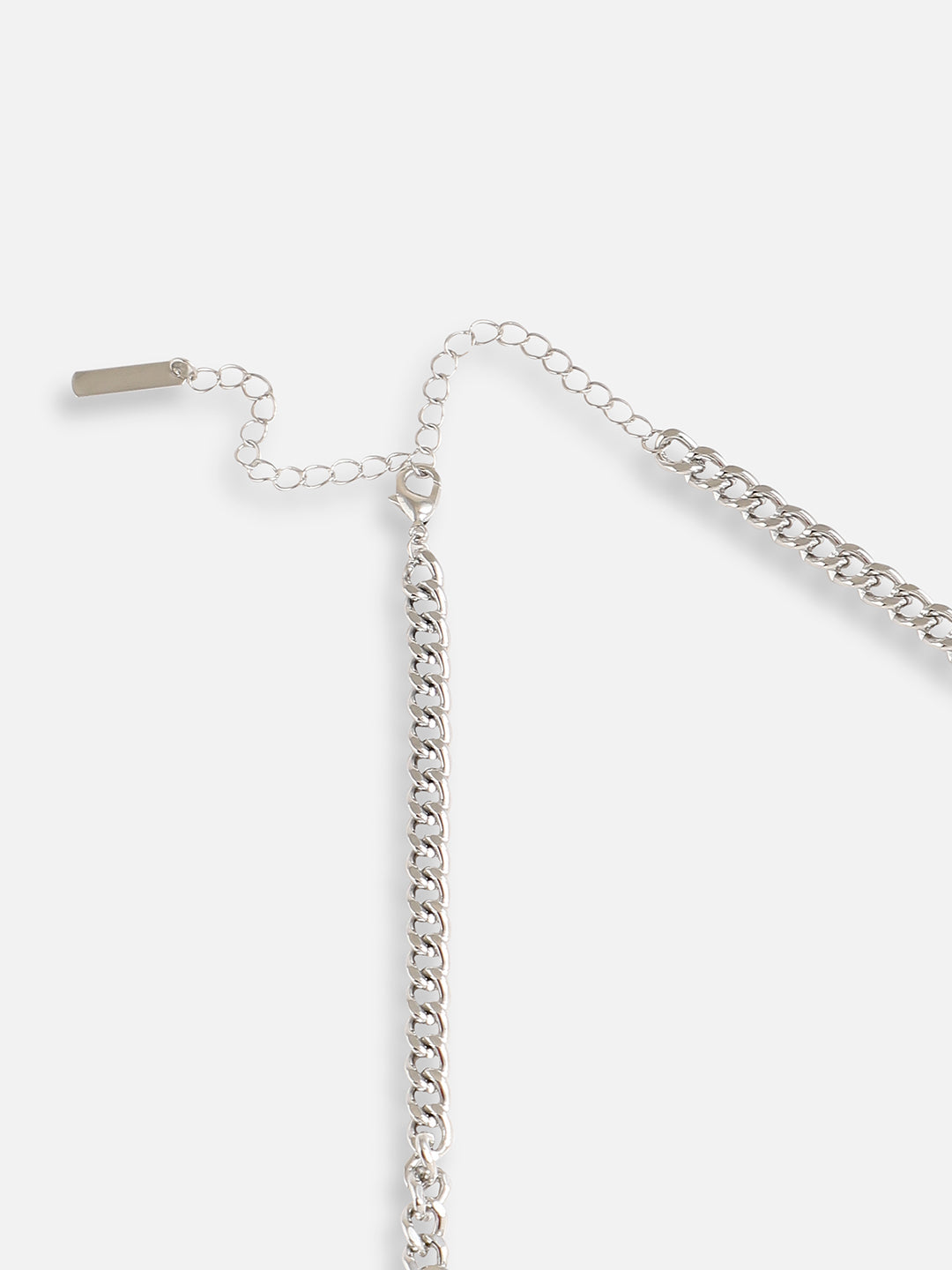 Silver Plated Designer Stone Casual Necklace For Women