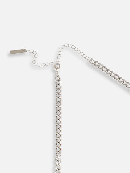 Silver Plated Designer Stone Casual Necklace For Women