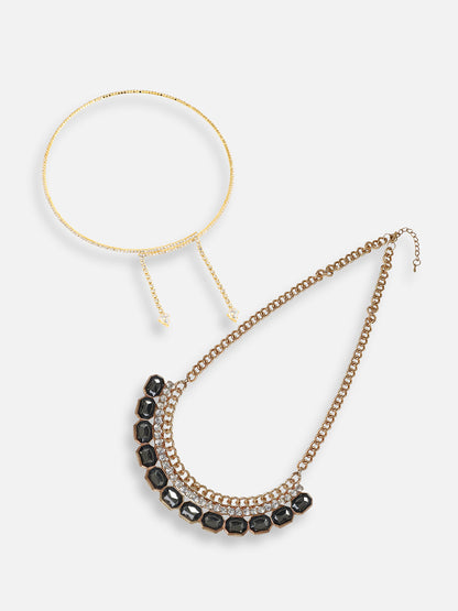 Pack Of Gold-Plated Necklaces 