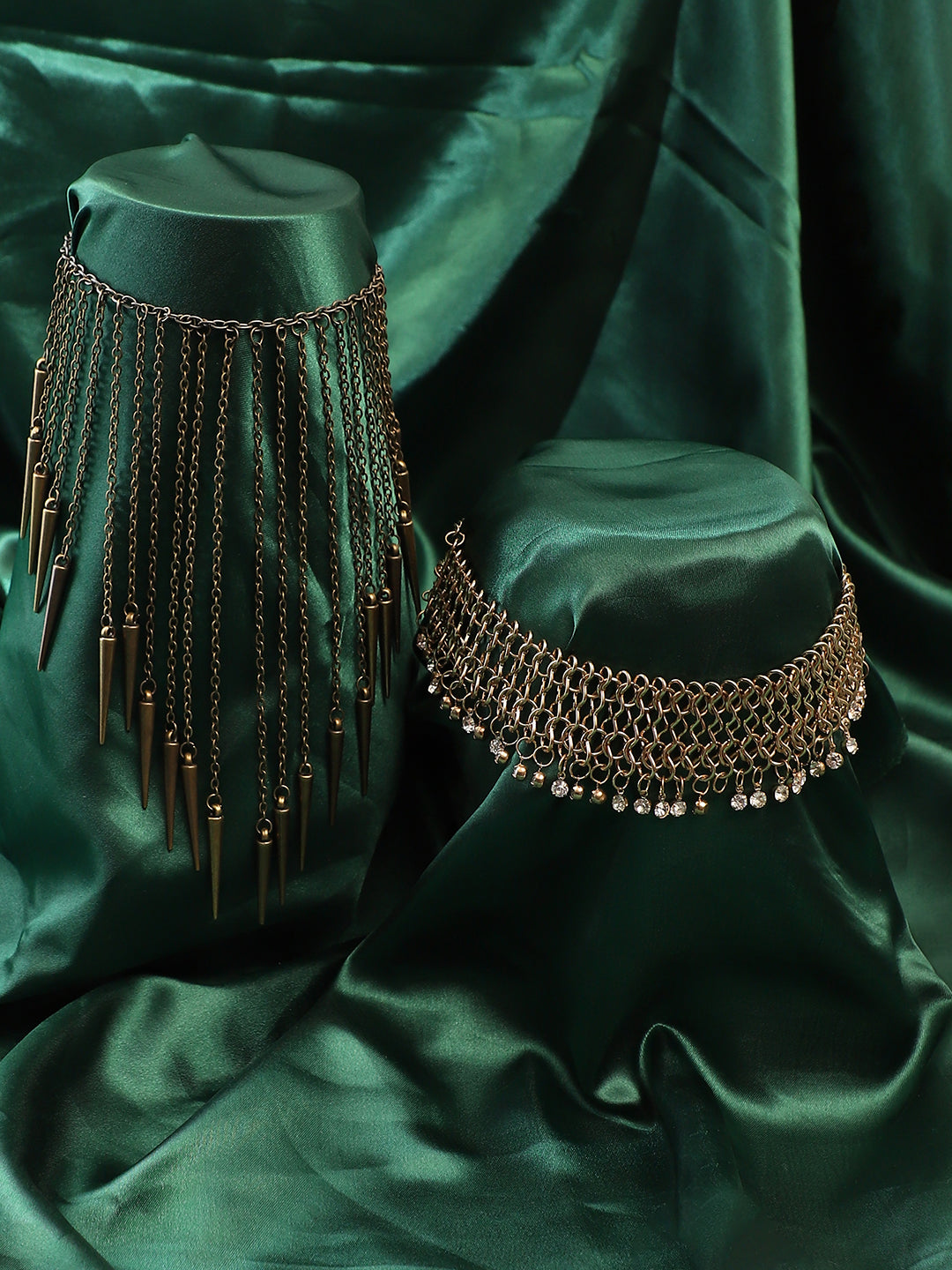 Pack Of Gold-Plated Necklaces