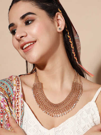 Pack Of Gold-Plated Necklaces