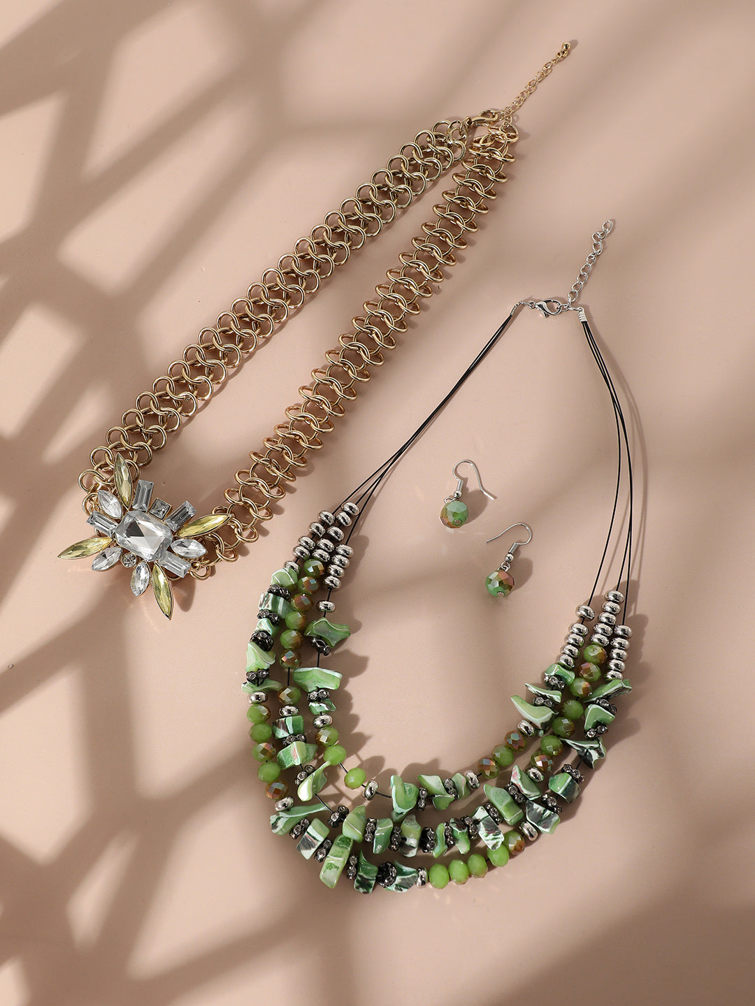 Pack Of Gold-Plated Necklaces