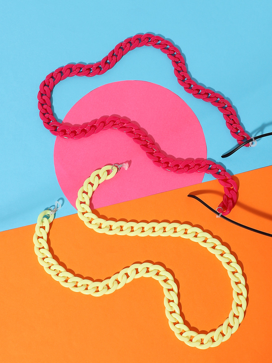 Pack Of Contemporary Pastel Sunglass Chains
