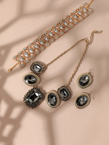 Pack Of Gold-Plated Necklaces