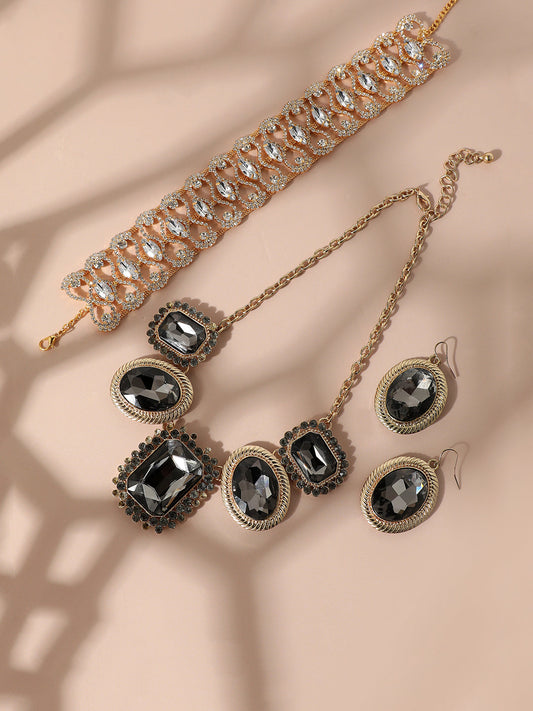 Pack Of Gold-Plated Necklaces