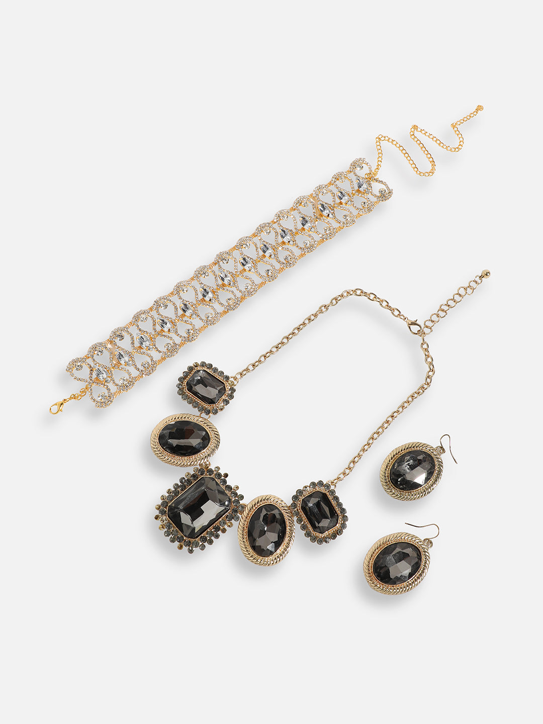 Pack Of Gold-Plated Necklaces 