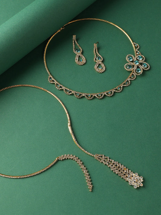 Pack Of Gold-Plated Necklaces