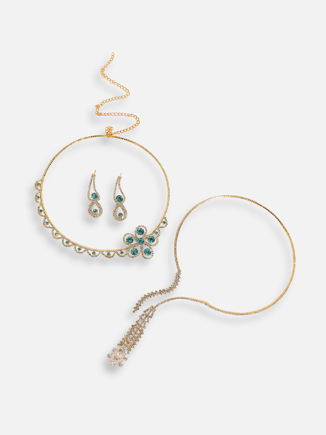 Pack Of Gold-Plated Necklaces 