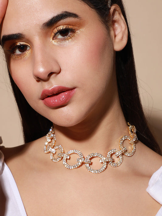 Pack Of Gold-Plated Necklaces