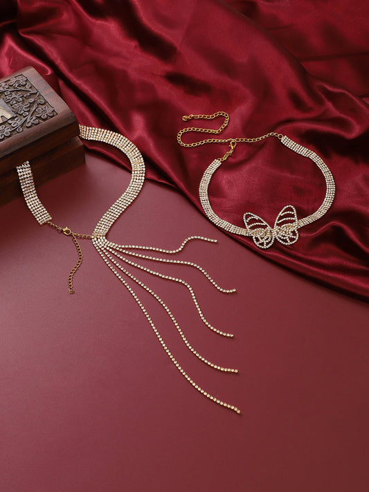 Pack Of Gold-Plated Necklaces