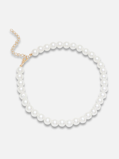 GOLD PLATED PARTY DESIGNER STONE NECKLACE FOR WOMEN