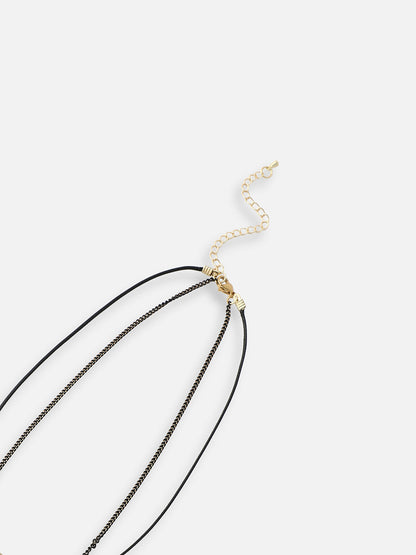 SILVER PLATED DESIGNER PENDANT CHAIN