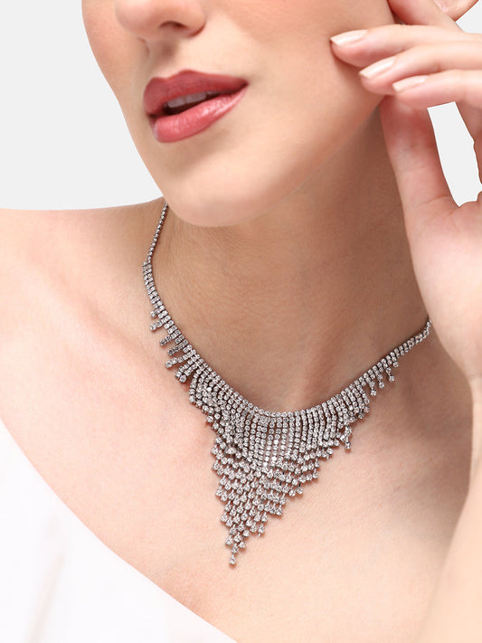 Viola Elegant Party Necklace