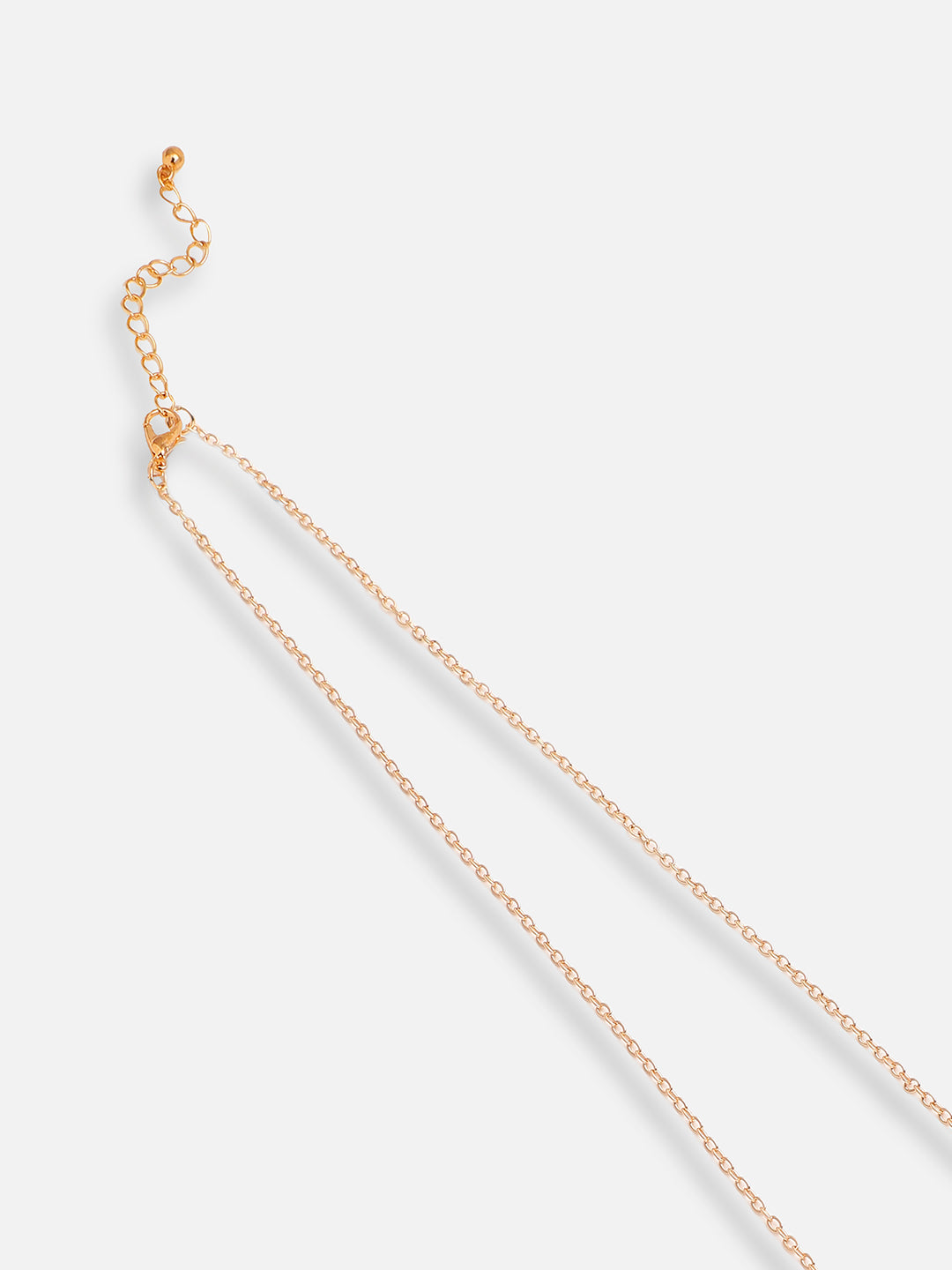 GOLD PLATED CASUAL DESIGNER NECKLACE FOR WOMEN