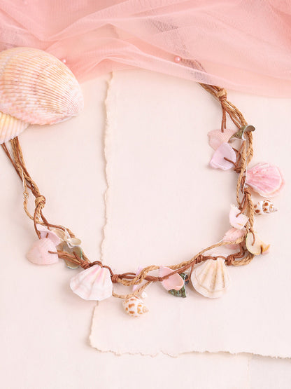 GOLD PLATED PARTY DESIGNER STONE STATEMENT NECKLACE FOR WOMEN