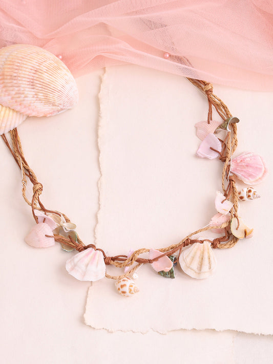GOLD PLATED PARTY DESIGNER STONE STATEMENT NECKLACE FOR WOMEN