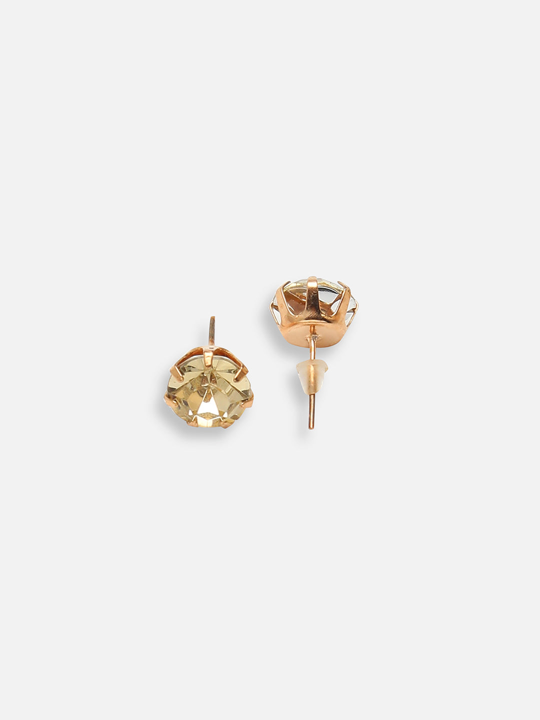 GOLD PLATED DESIGNER STONE PARTY NECKLACE FOR WOMEN