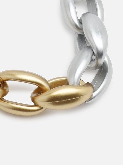 GOLD PLATED PARTY DESIGNER NECKLACE FOR WOMEN