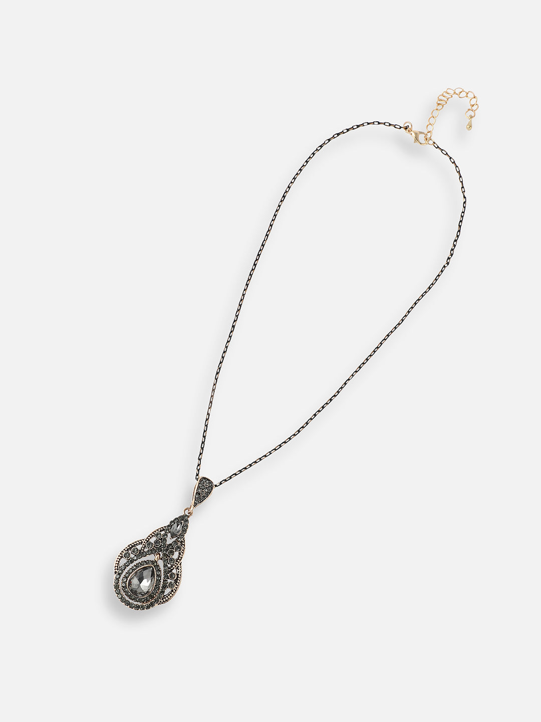 SILVER PLATED DESIGNER PENDANT CHAIN
