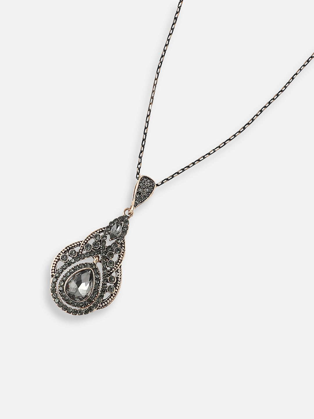 SILVER PLATED DESIGNER PENDANT CHAIN