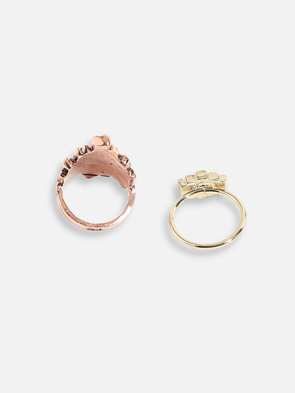 Pack Of Gold-Plated Rings