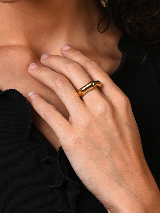 Pack Of Gold-Plated Rings