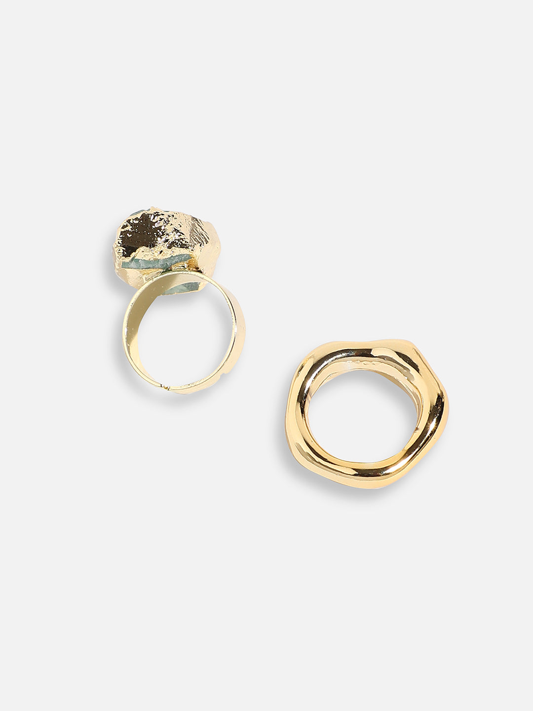 Pack Of Gold-Plated Rings