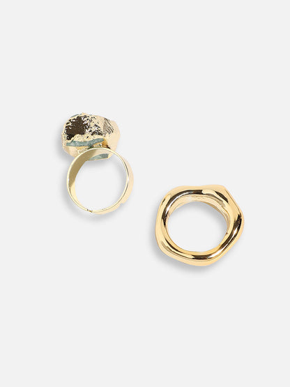 Pack Of Gold-Plated Rings