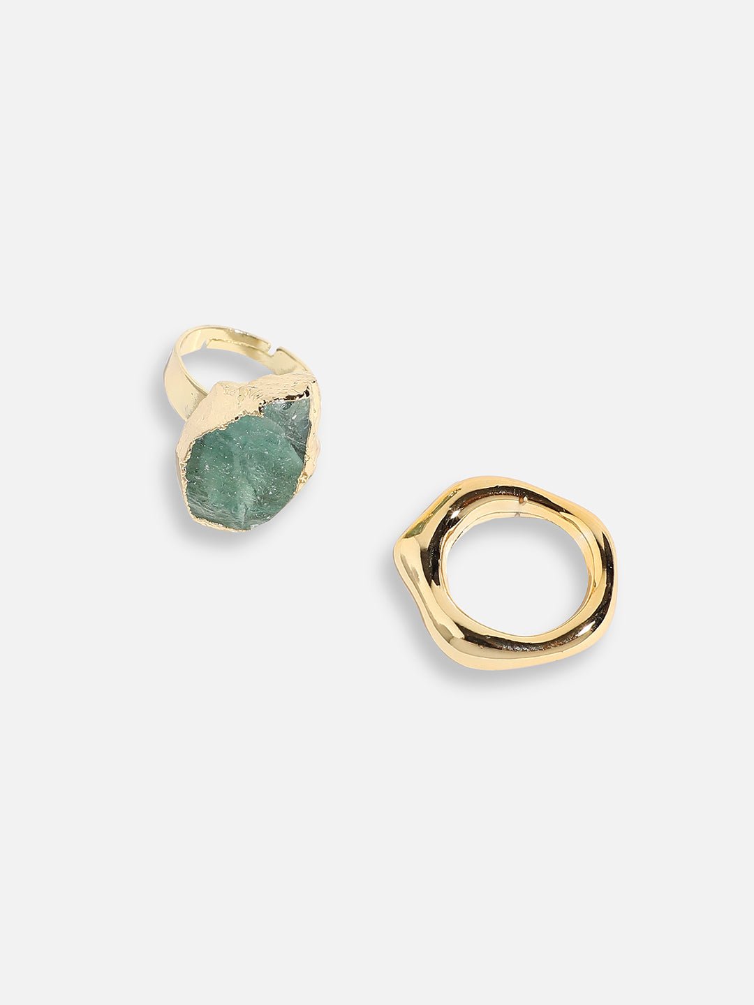 Pack Of Gold-Plated Rings 
