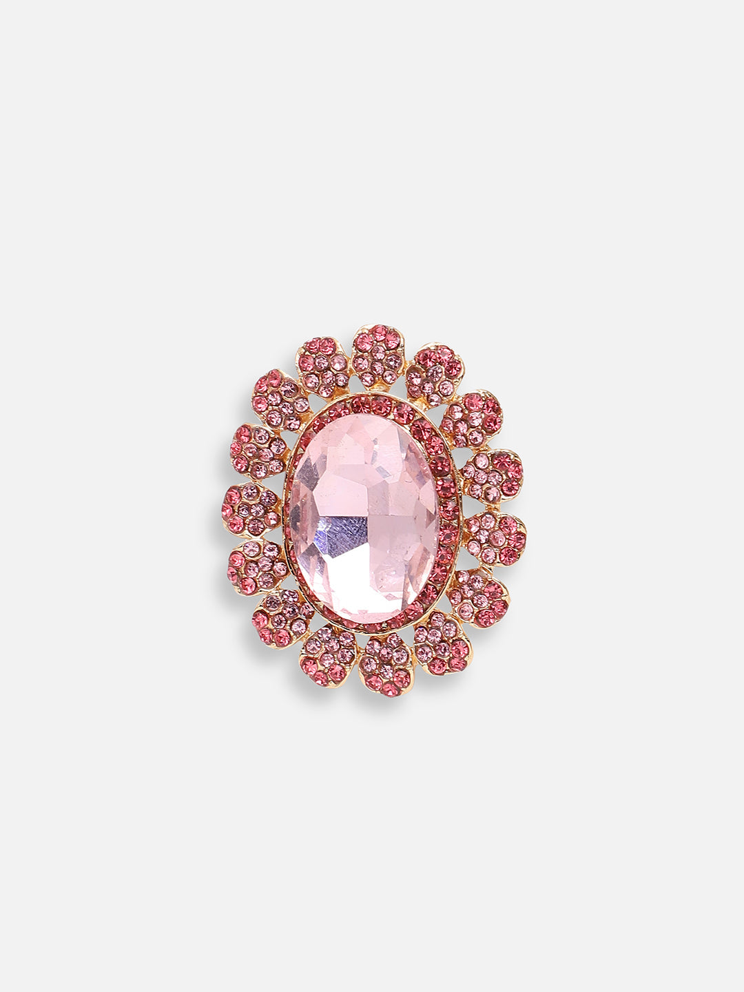 Radiant Blush Jewel Ring