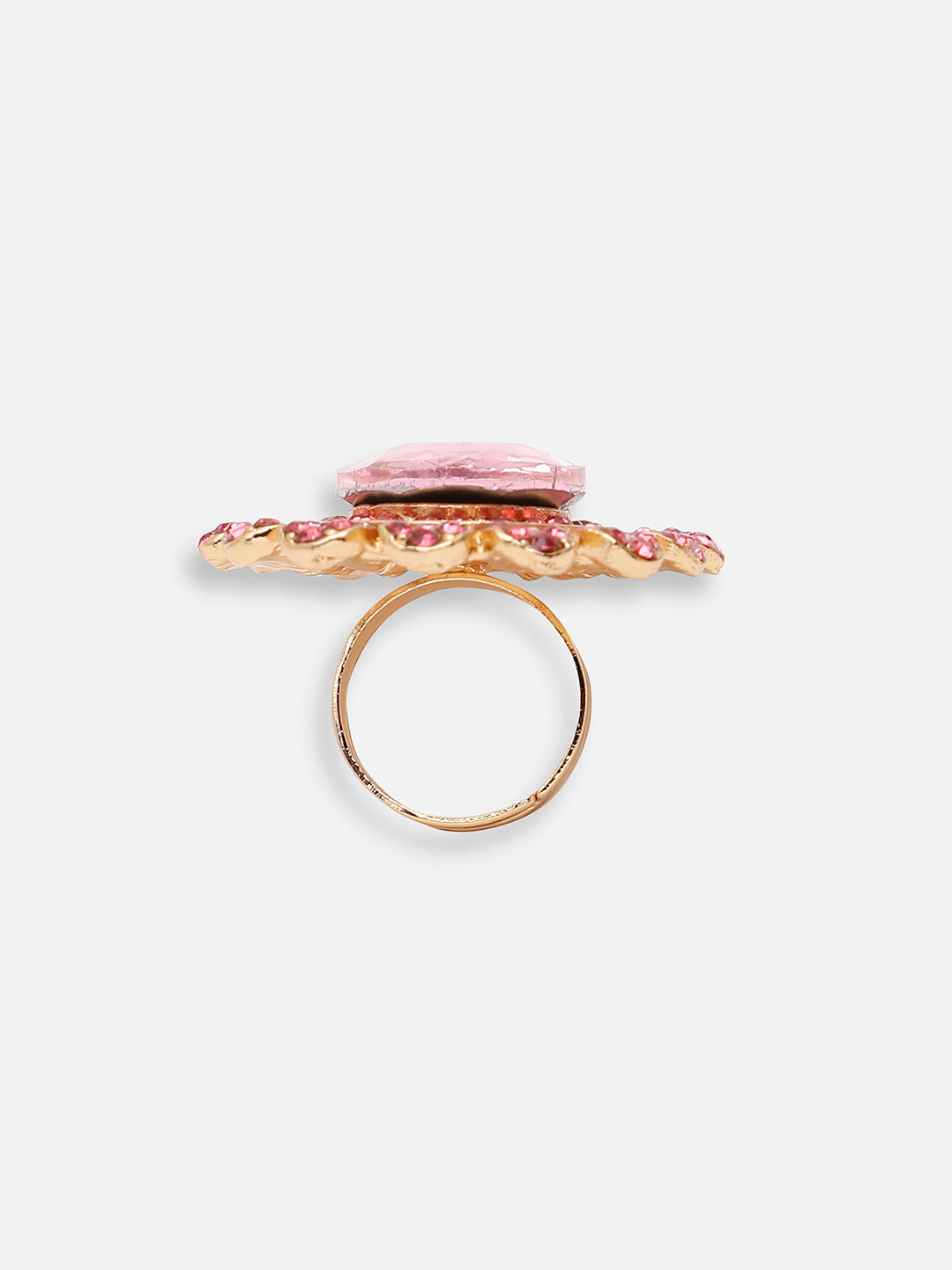 Radiant Blush Jewel Ring