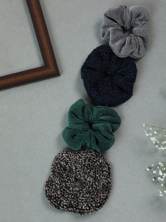 PACK OF 4 SCRUNCHIES