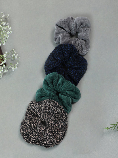 PACK OF 4 SCRUNCHIES