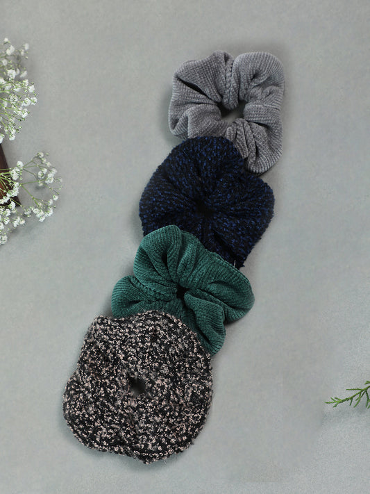 PACK OF 4 SCRUNCHIES