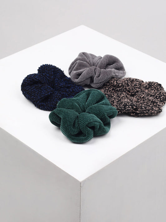 PACK OF 4 SCRUNCHIES