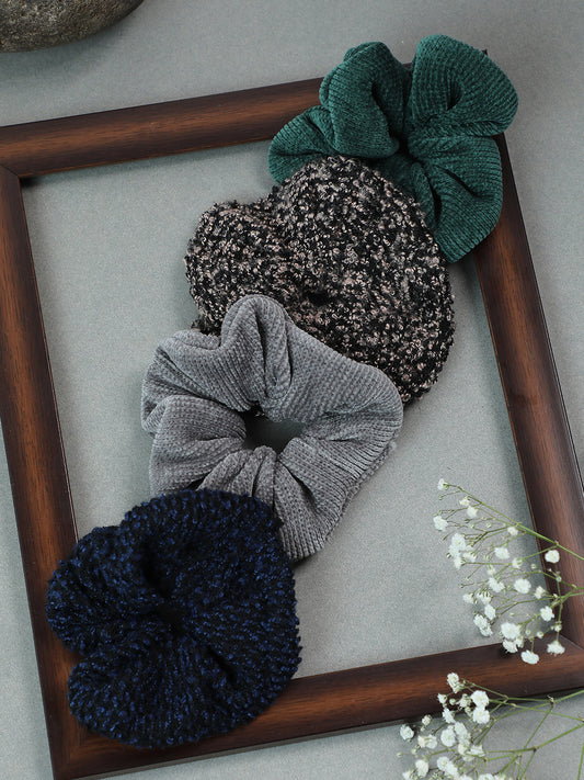 PACK OF 4 SCRUNCHIES