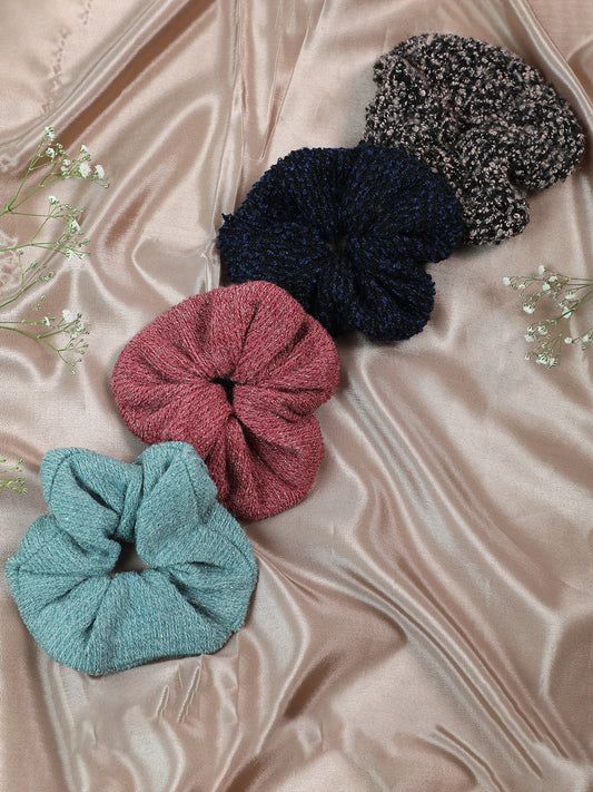 PACK OF 4 SCRUNCHIES