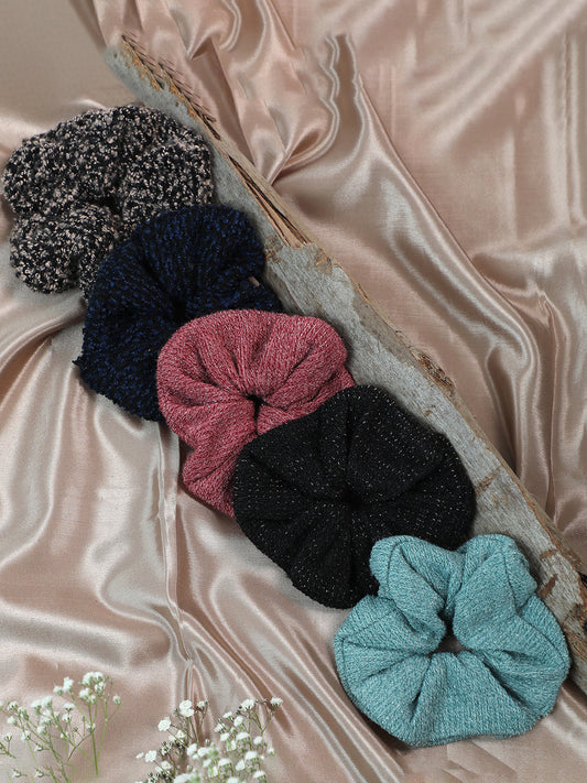 PACK OF 5 SCRUNCHIES
