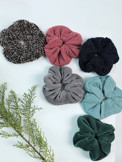 PACK OF 6 SCRUNCHIES