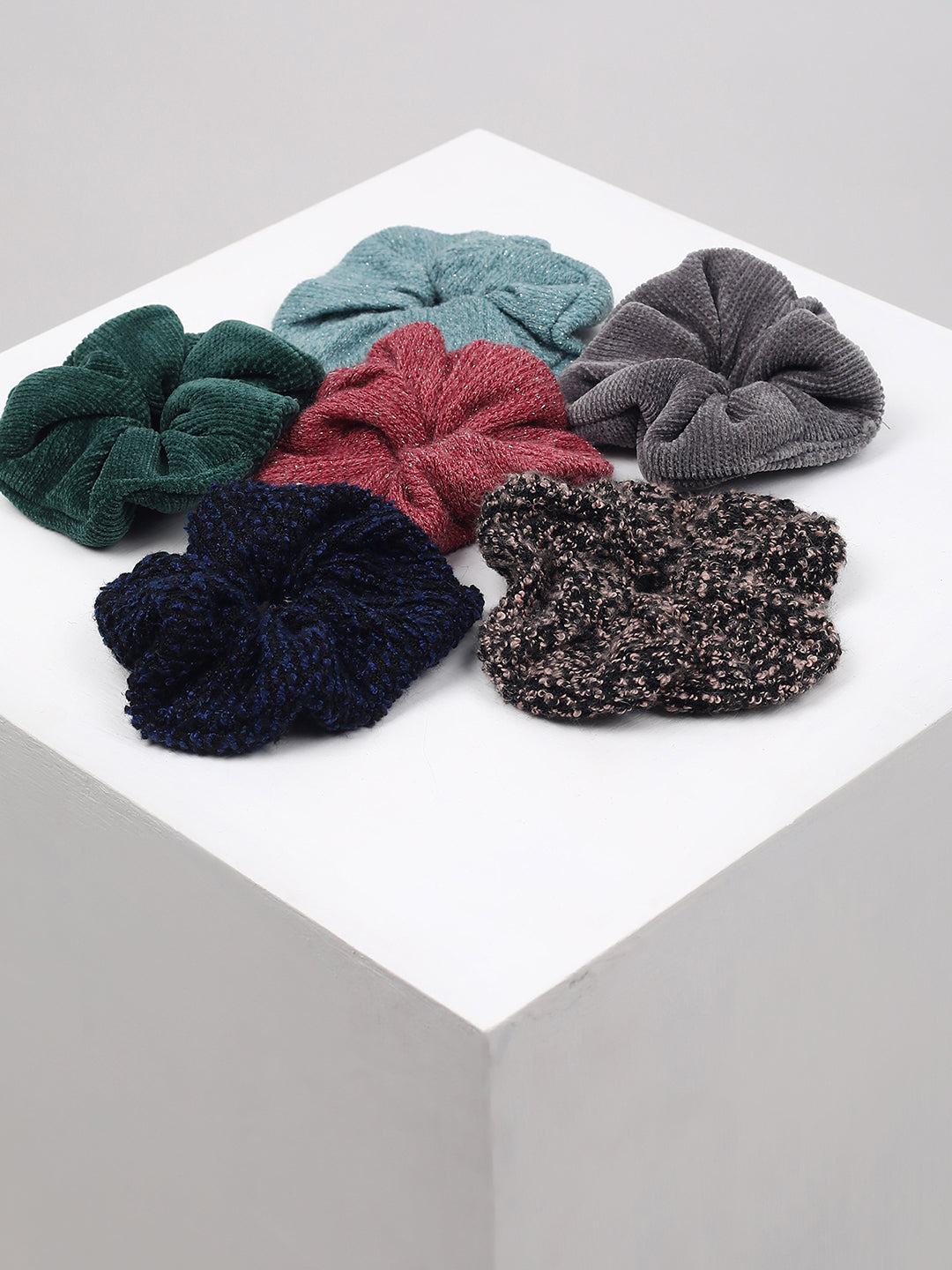 PACK OF 6 SCRUNCHIES