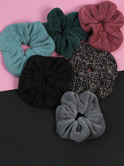 PACK OF 6 SCRUNCHIES