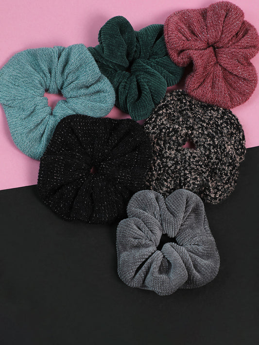 PACK OF 6 SCRUNCHIES