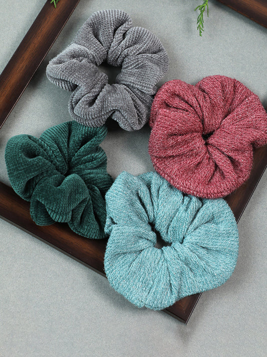 PACK OF 4 SCRUNCHIES