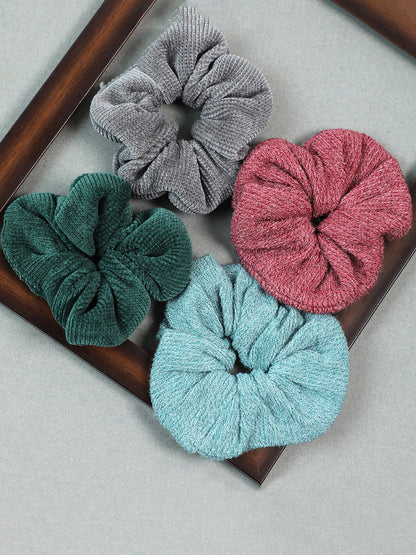 PACK OF 4 SCRUNCHIES