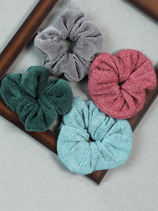 PACK OF 4 SCRUNCHIES
