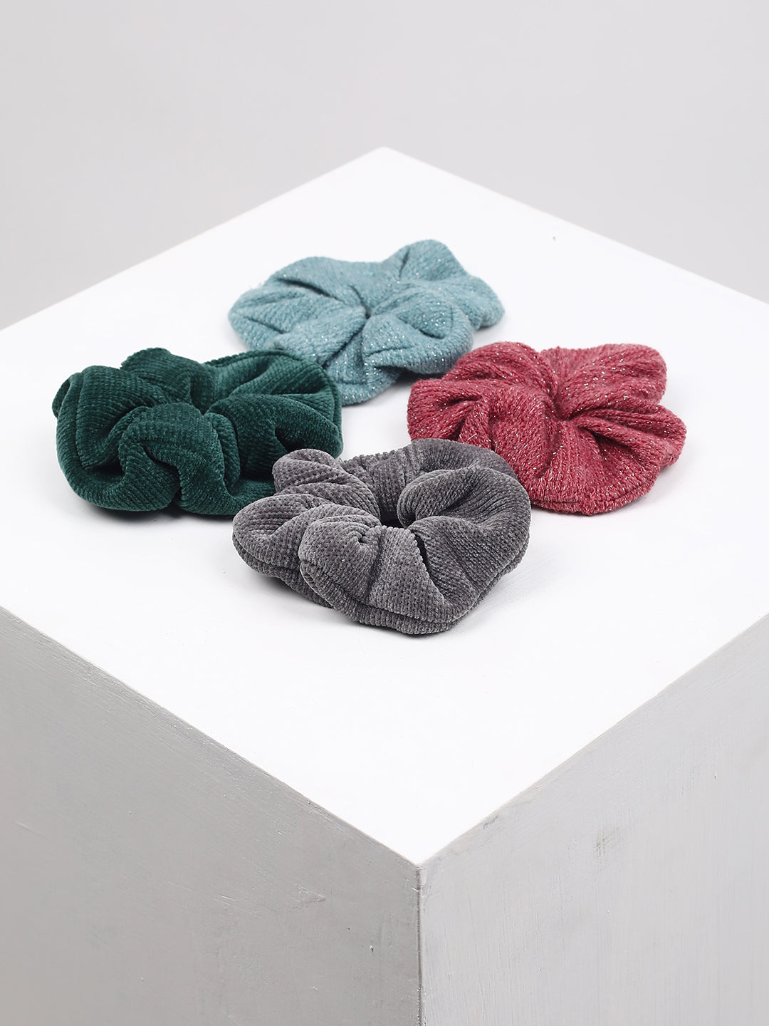 PACK OF 4 SCRUNCHIES