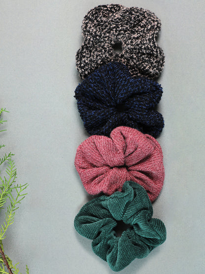 PACK OF 4 SCRUNCHIES