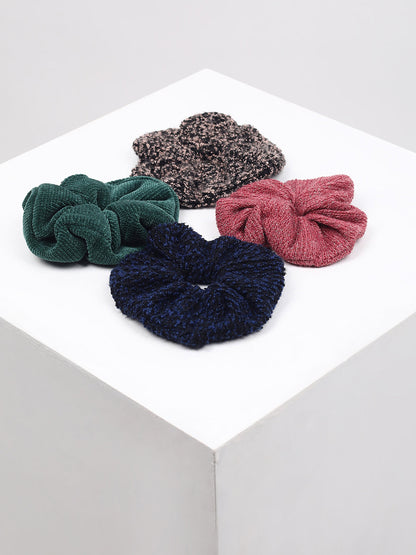 PACK OF 4 SCRUNCHIES