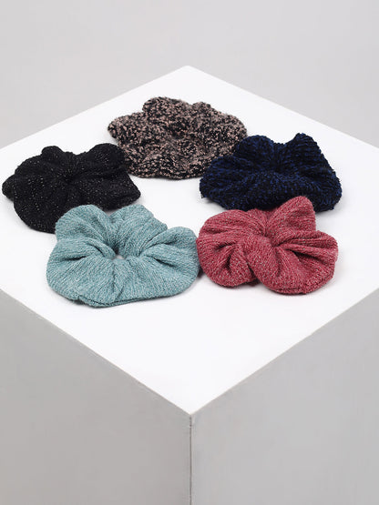 PACK OF 5 SCRUNCHIES