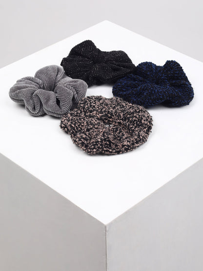 PACK OF 4 SCRUNCHIES